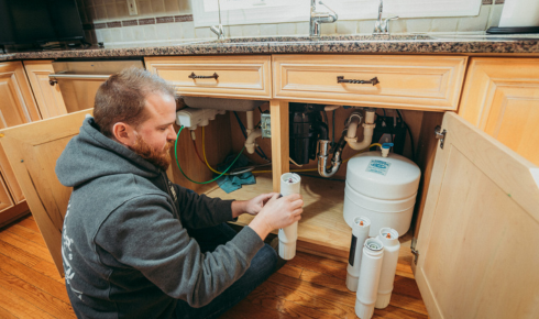 alkaline RO system install