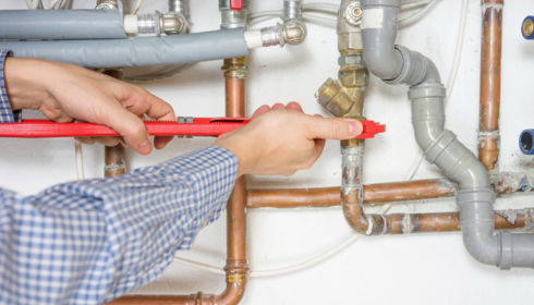 commercial gas line installation