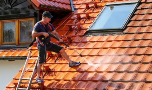 roof cleaning in Derby